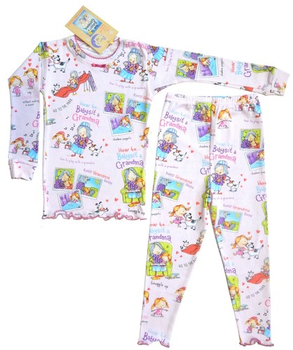How to Babysit Grandma Pajamas - Size 6 - 100% Cotton Made in USA