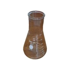 Kimax Kimble 2000ML Glass Flasks W/Reinforced Beaded Top Number 26650