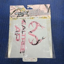 Rde1237 Pink Camo Realtree Ap 5 Decal. Antlers