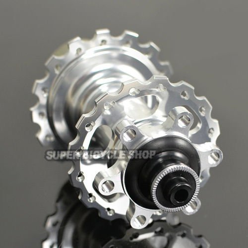 Circus Monkey HDW2 MTB Disc Hubs,28 Hole,1 Pair, Silver