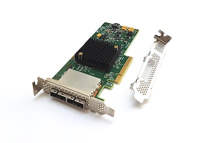 Avago LSI SAS 9207-8e SATA / SAS HBA 8port Controller extern 6Gbps PCIe x8