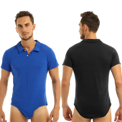 T Shirt Uomo In Bambù Con Colletto Alla Coreana - Foto 10