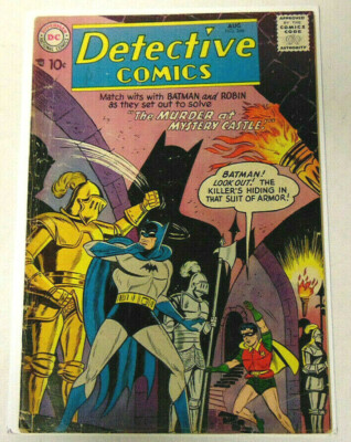Detective Comics #246 VG- 1957 DC Comics Batman Robin Murder at Mystery Castle