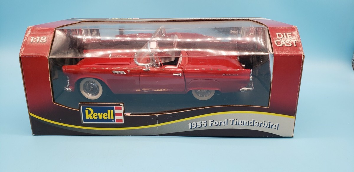 REVELL 1/18 THUNDERBIRD イエロー Road Legends 92068 1:18 1955 Ford Thunderbird Convertible in