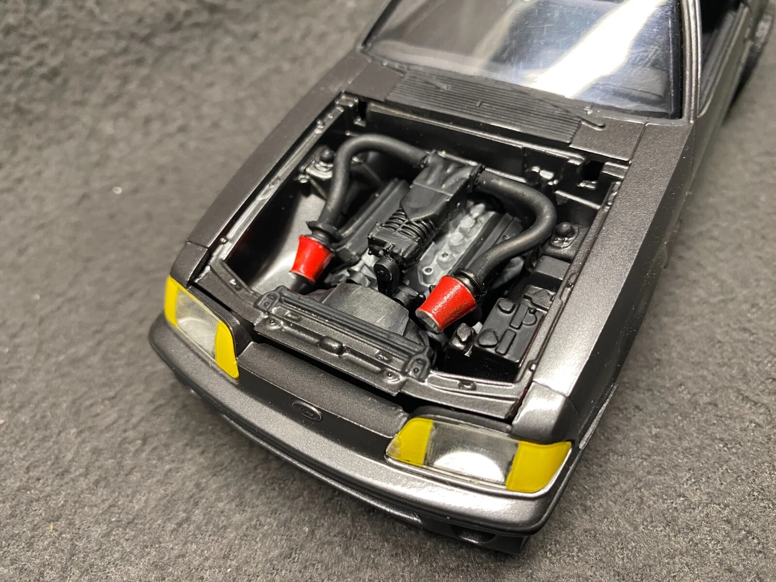  custom pro built coyote twin turbo foxbody front end 