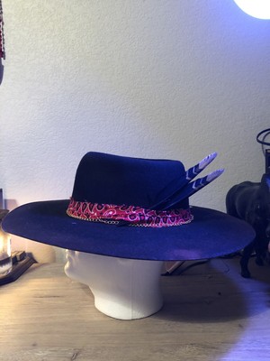 Custom Wide Brim Felt Hat | eBay