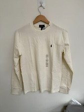 NEW Polo Ralph Lauren Big Boy's Ribbed Pony Knit Sweater 323887591