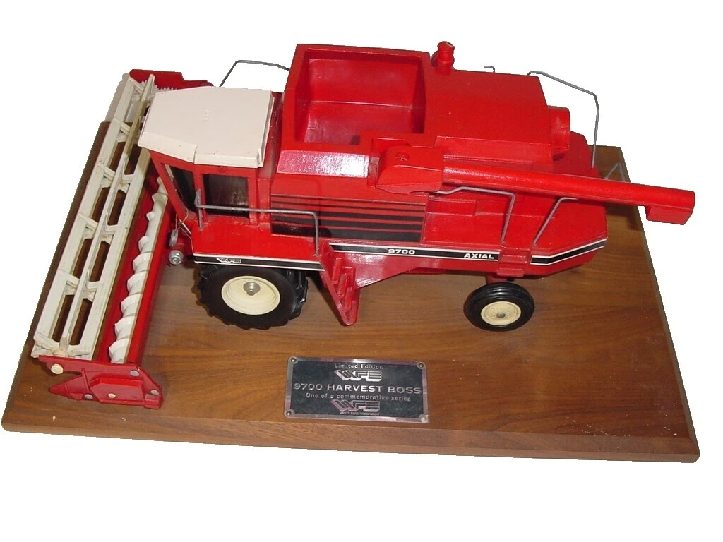 White Vintage Manufacture Diecast Farm Vehicles