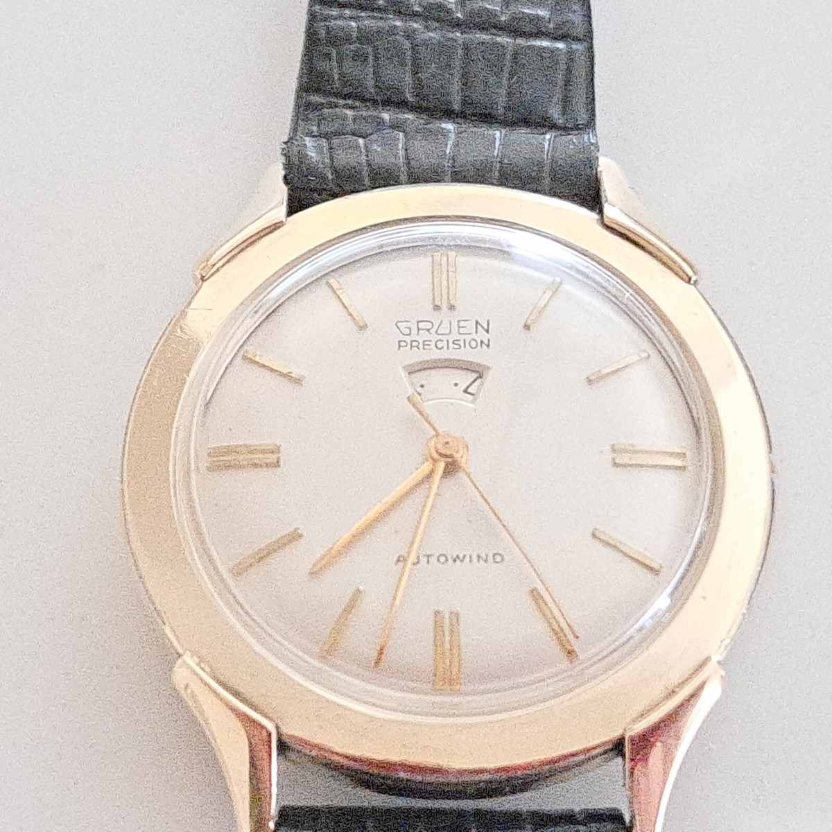 Gruen Swiss Pocket Watch CA1960S 17 JEWEL Stem Set Compra