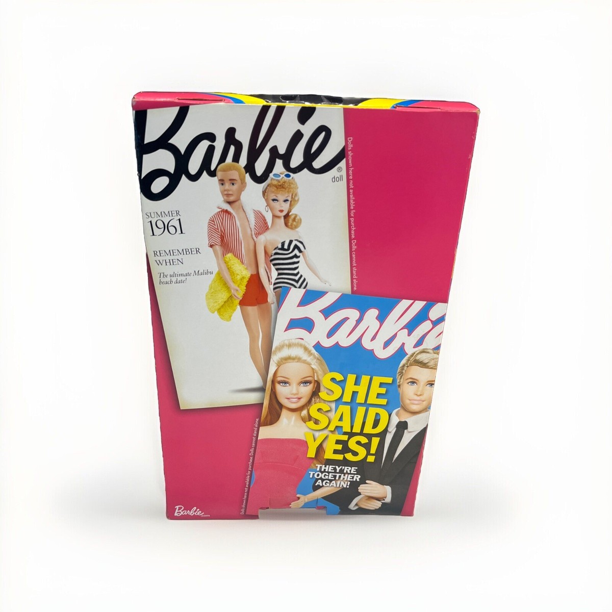 NRFB - Barbie and Ken - She Said Yes! - 2010 Two Doll Set