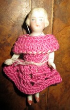 Antique bisque miniature doll -Germany