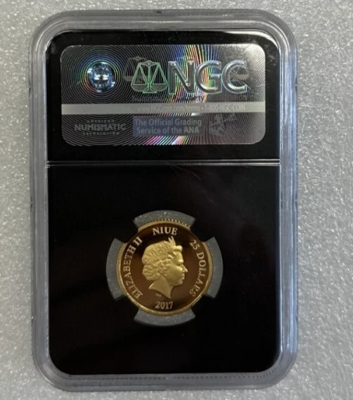 2017 Niue Star Wars Obi-Wan Kenobi Classic 1/4oz .999 Gold Proof Coin NGC PF69UC - Image 4 of 4