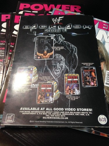 WWE Power Slam Magazine # 85 Edge WWF Wrestling Magazine + Poster - Picture 2 of 3
