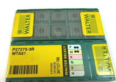 10 WALTER Wendeplatten P27275-3R WTA51 Neu H34181