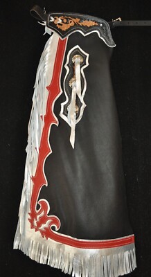 Custom Leather Kid's Chaps/ Rodeo Chaps/Made in USA