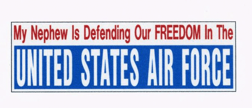 UNITED STATES AIR FORCE Decal 3 X 9 Decal USAF - Picture 13 of 13