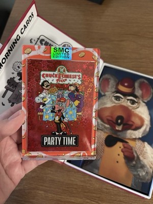 Chuck E. Cheese Saturday Morning Cards Card Box  2026 Sdcc LE Red Stars 11/50