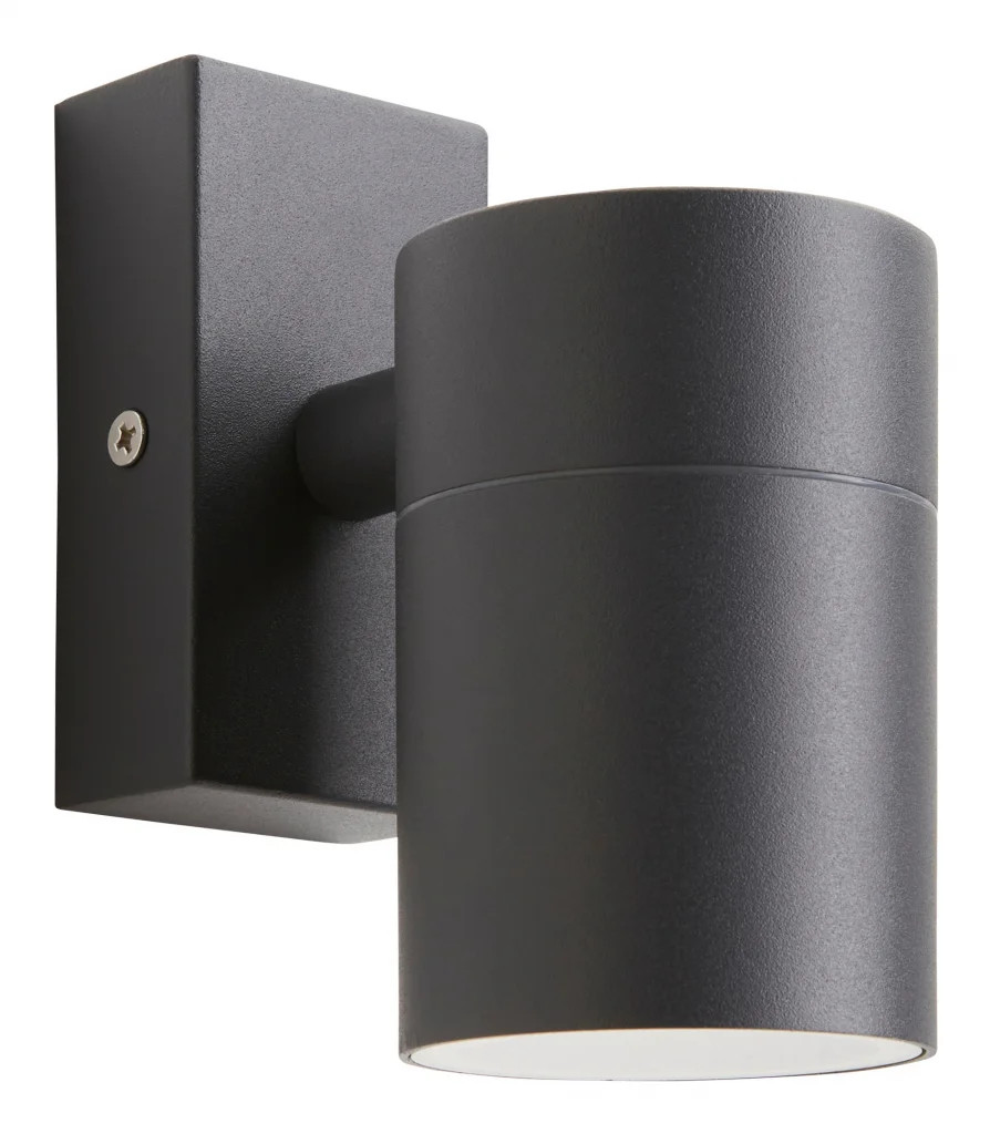 Outdoor Light Grey Leto Spot IP65 Anthracite Fixed Zink ZN-37940-ANTH-65
