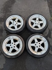 Jdm Work Equip 4wheels No Tire 18x9.523 5x114.3 Deep Rim Discontinued