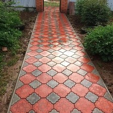 2x Lawn Park Brick Models Reusable Lightweight Outdoor Lawn Accessories