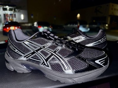 Men's Size 11 ASICS Gel-1130 Black Pure Silver 1201A906-001 Brand
