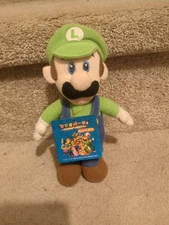 Super Mario Party 5 Luigi Plush Toy (S) Sanei 2003 Nintendo Mario Logan SML Rare