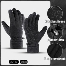 Winter Men's Gloves Touchscreen Windproof Motorcycle Ski Non-slip Warm Gloves