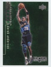 1999-00 Upper Deck Black Diamond  060/150 Derek Anderson Cleveland Cavaliers #26