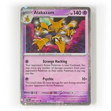 Pokemon - Alakazam Kosmos Holo - 082/167 - SV Twilight Masquerade - Sealed