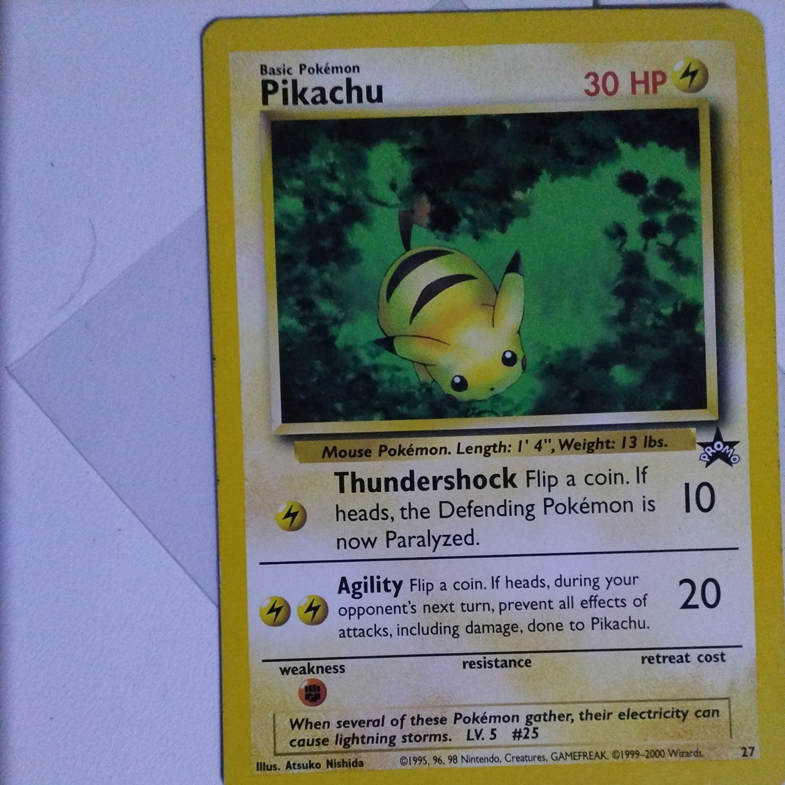 Pikachu 2000 Wizards Black Star Promo #27 Base Price Guide