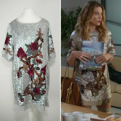 alexis silver sequin dress NWOT Alexis Tamera silver sequin dress 282/115