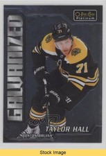 2022-23 O-Pee-Chee Platinum Galvanized Taylor Hall #G-6 READ 08hd