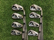 TaylorMade SIM Max Iron Set 5-9,Pw,Aw,Sw 8pc Flex Stiff KBS MAX 85 Steel