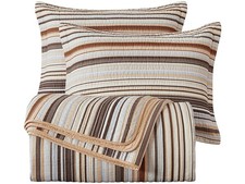CHEZMOI COLLECTION QUEEN 1 QUILT 90"X94" 2 PILLOW SHAM 20"X26" 2" BEDDING SET