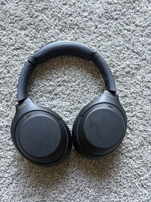 Sony WH-1000XM4 On Ear Wireless Headphones - Black