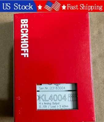 KL4004 1PCS Brand New BECKHOFF KL4004 PLC Module  Fast shipment