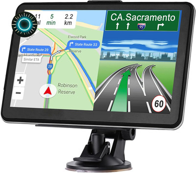 Commercial Truck GPS with Voice Navigation & Latest World Maps 7 Inch Screen NEW