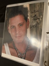 Corey Haim Signed 1980s Era Teen Idol Portrait Autographed Photo Inscribed To Ji