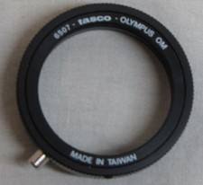 Olympus T ring to adapt cameras to telescopes 6507 - New Old Stock