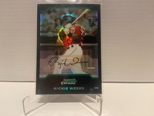 2004 Bowman Chrome Draft Refractors #BDP138 Rickie Weeks