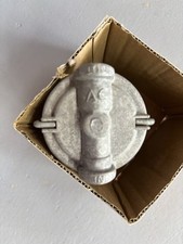 Ac Fuel Filter Glass Bowl And Holder Vintage