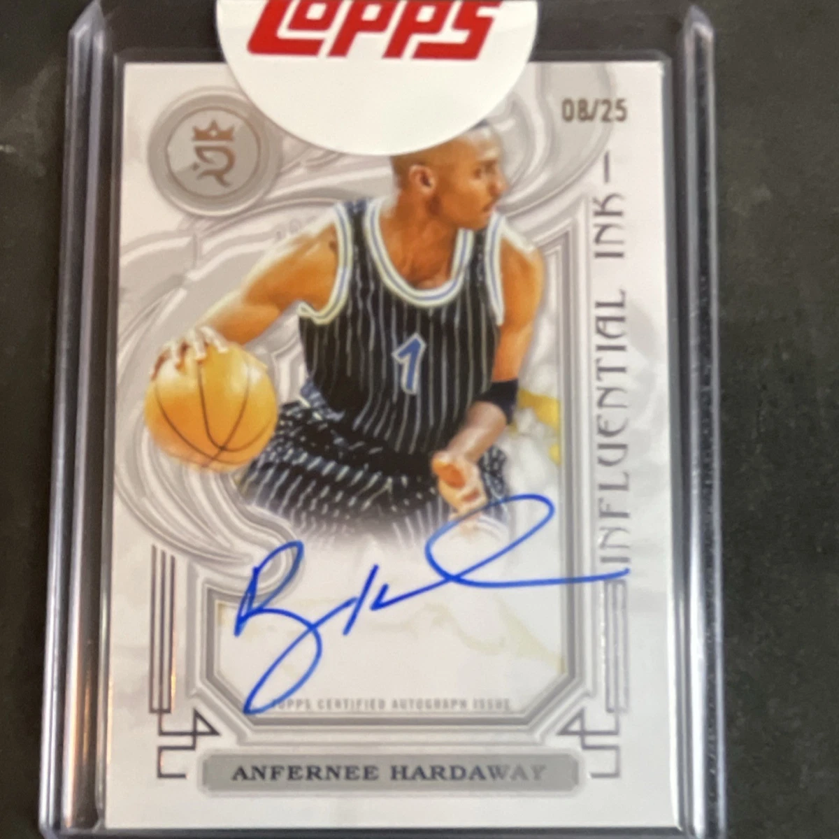 Anfernee Hardaway Basketball Autographed Sports Trading Cards for