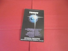 Peter Straker Bob Grant Allan Love Pete Townshend The Who 1979 UK Theatre Flyer