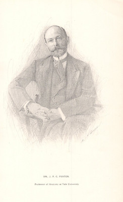 1906  Dr. J. P. C. Foster Professor of Anatomy at Yale McIntosh Burr Print
