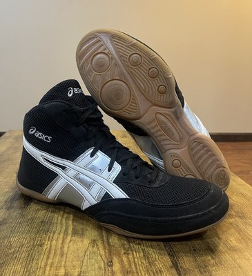 2009 Asics Matflex 2 Black/Silver Rare Wrestling Shoes Size 13 | eBay