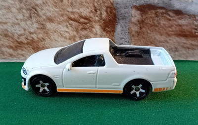 2017, Matchbox Holden UTE SSV, weiß, lose, bespielt