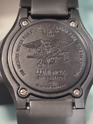Luminox Series 0100 Watch Black Dial 100m Parts #3112 for sale