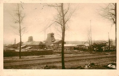 Vimy 62 Teilansicht Kriegsschauplatz Truemmer