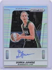 2025 Panini Prizm WNBA #TB-DJ Dorka Juhasz Throwback Signatures Silver Auto