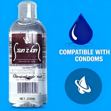 Water-Based Personal Lubricant Toy-Safe lube for Men Women and Couples